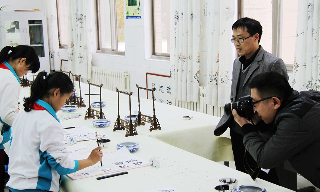 延安常州书法教育微网站开发案例